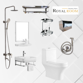 Combo 14 Thiết Bị Vệ Sinh RoyalRoom – Hoàn Hảo Cho Mọi Phòng Tắm