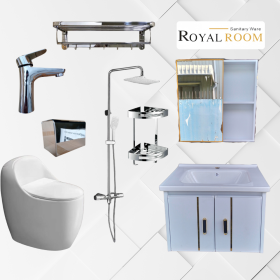 Combo 3 Thiết Bị Vệ Sinh RoyalRoom – Tiện Nghi Đầy Đủ Cho Phòng Tắm Gia Đình