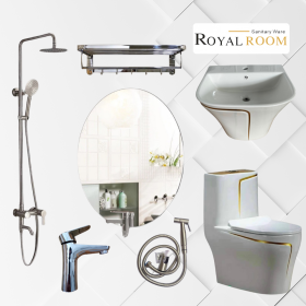 Combo 6 Thiết Bị Vệ Sinh Royal Room – Giải Pháp Hoàn Hảo Cho Phòng Tắm Hiện Đại